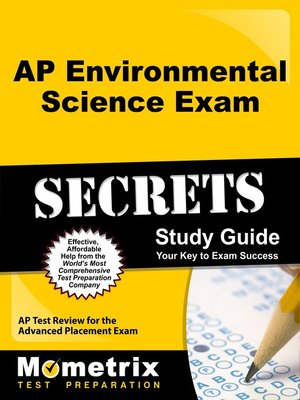 cover image of AP Environmental Science Exam Secrets Study Guide